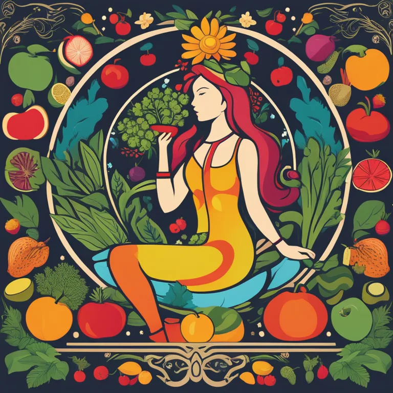 Virgo 2024 Health Horoscope Insights The Articles On Tarot   1704441178033  Create A Vibrant And Colorful Illustration Of A Virgo Zodiac Sign Surrounded By Various.webp